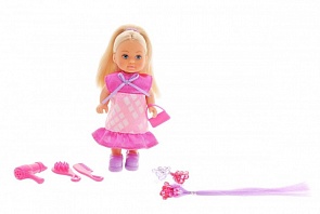 Кукла Еви с фиолетовой прядью для волос, 12 см. (Simba, 5733358-1)